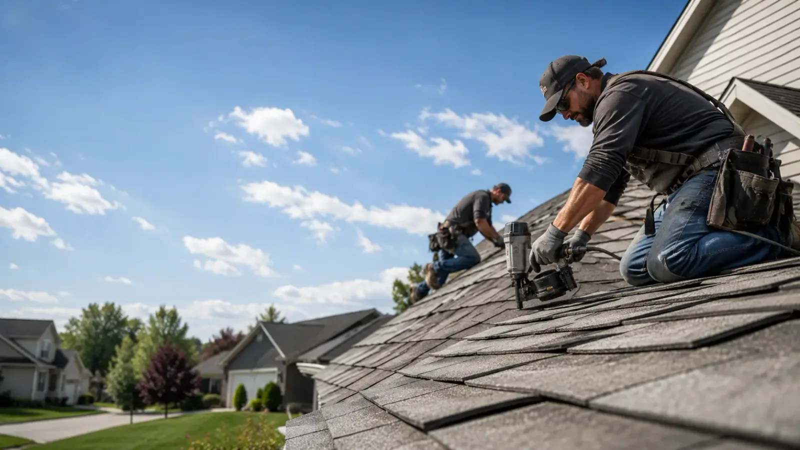 Storm Damage Roof Repair in Liverpool, IL near me